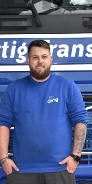 Lukas Maurer, LKW-Chauffeur